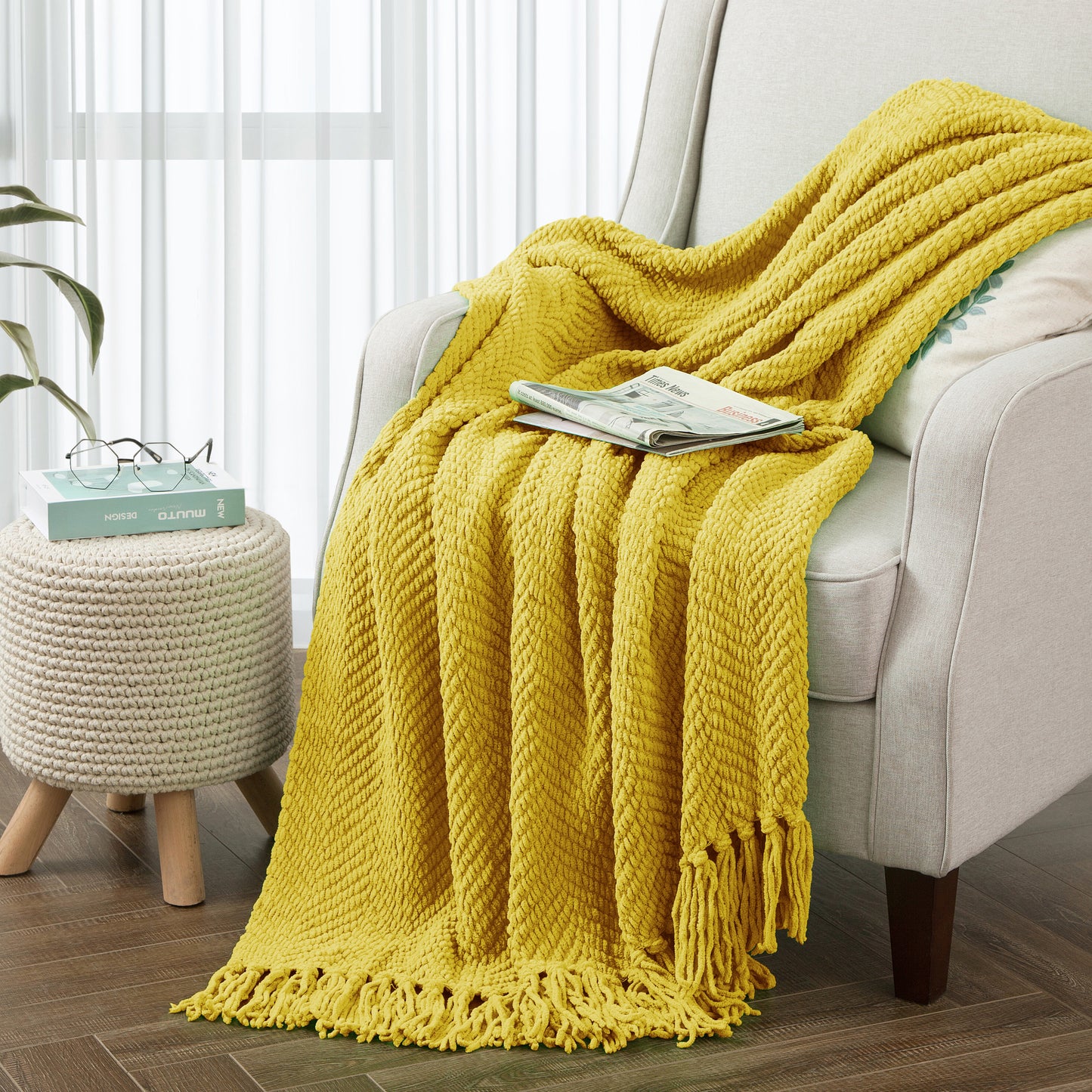 Tweed Throw